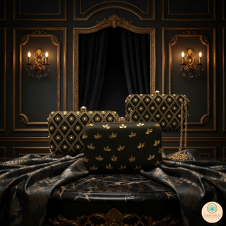 The Midnight Regency Clutch Bag