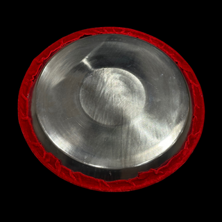 Decorative Red Shagun Plate
