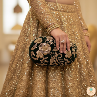 The Forest Bloom Clutch Bag