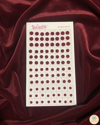 Swastik Velvet Bindi Book (960 Bindis)