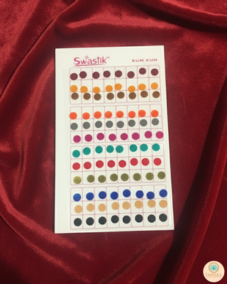 Swastik Velvet Bindi Book (960 Bindis)