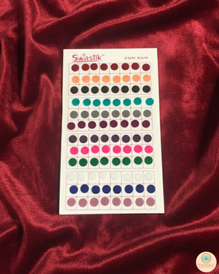 Swastik Velvet Bindi Book (960 Bindis)