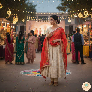 The Pakeezah Bagh Phulkari Dupatta