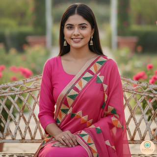 The Rani Bahar Phulkari Dupatta