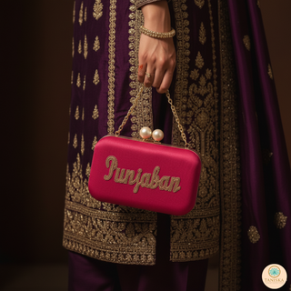 The Punjaban Statement Clutch Bag