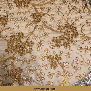Golden Punjabi Pakhi (Hand Fans) - Pack of 2