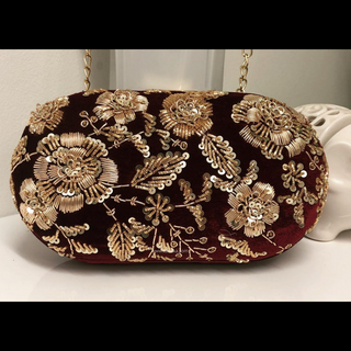 The Regal Rose Bloom Clutch Bag