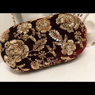 The Regal Rose Bloom Clutch Bag