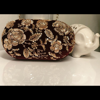 The Regal Rose Bloom Clutch Bag