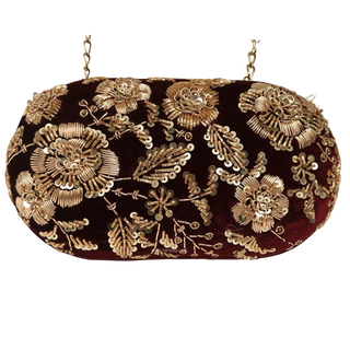 The Regal Rose Bloom Clutch Bag