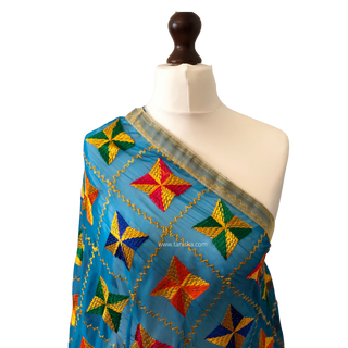 The Royal Star Bloom Phulkari Dupatta