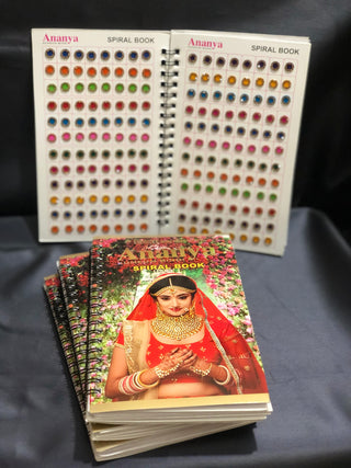 Ananya GOLDEN Swarovski Style Bindi Book (960 Bindis)