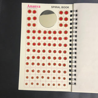 Ananya GOLDEN Swarovski Style Bindi Book (960 Bindis)