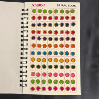Ananya GOLDEN Swarovski Style Bindi Book (960 Bindis)