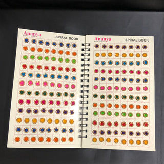 Ananya GOLDEN Swarovski Style Bindi Book (960 Bindis)