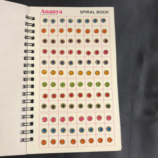 Ananya GOLDEN Swarovski Style Bindi Book (960 Bindis)