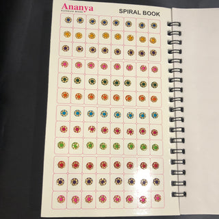 Ananya GOLDEN Swarovski Style Bindi Book (960 Bindis)