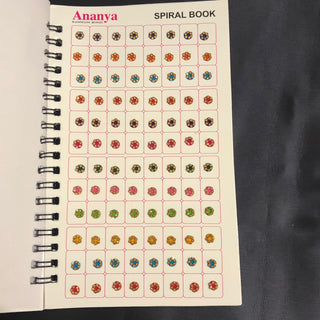 Ananya GOLDEN Swarovski Style Bindi Book (960 Bindis)