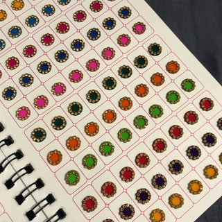 Ananya GOLDEN Swarovski Style Bindi Book (960 Bindis)