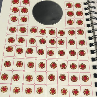 Ananya GOLDEN Swarovski Style Bindi Book (960 Bindis)