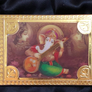 3D Ganesha, Radha Krishna Shagun Money Envelopes - 5s Pack