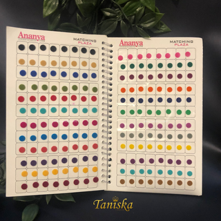 Ananya VELVET Bindi Book (960 Bindis)