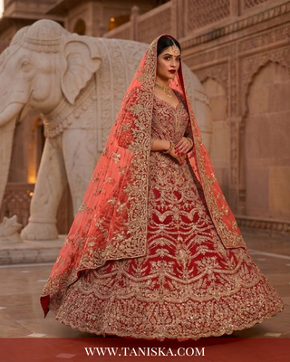 Luxury Bridal Lehengas: Exquisite Designer Wedding Wear
