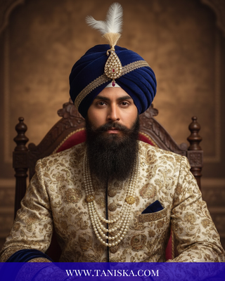 Luxury Groom Kalgi, Mala & Sehra for the Modern Wedding