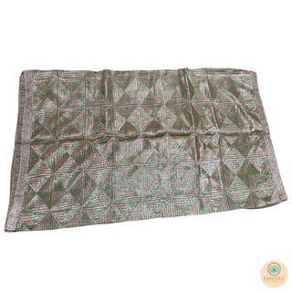 The Pistachio Glam Phulkari Dupatta