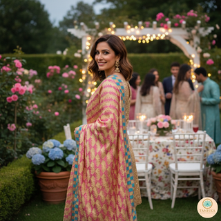 The Diamond Phulkari Dupatta