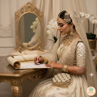 The Ivory Pearl Cascade Clutch Bag