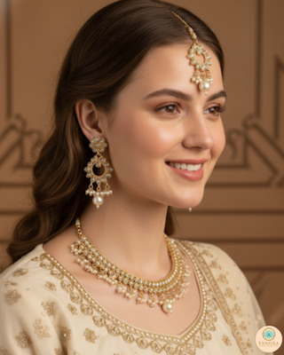 The Empress Golden Necklace Set