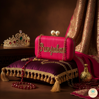 The Punjaban Statement Clutch Bag