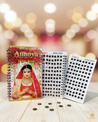All Black Bindi Book (960 Bindis)