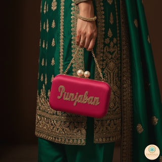 The Punjaban Statement Clutch Bag