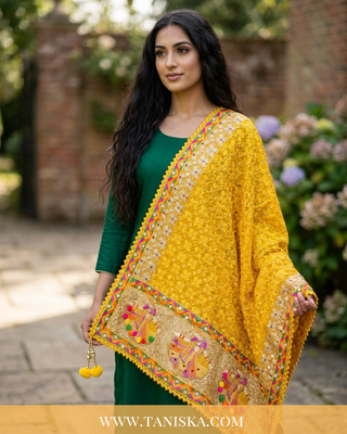 Folk-Art Heritage Sainchi Phulkari