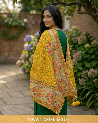 Folk-Art Heritage Sainchi Phulkari
