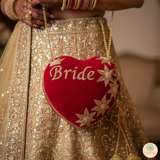 The Bridal Heart Clutch Bag (Limited Edition)