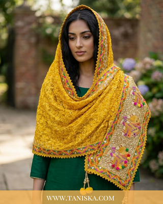 Folk-Art Heritage Sainchi Phulkari
