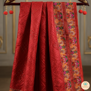 The Gajraaj Bloom Phulkari Dupatta