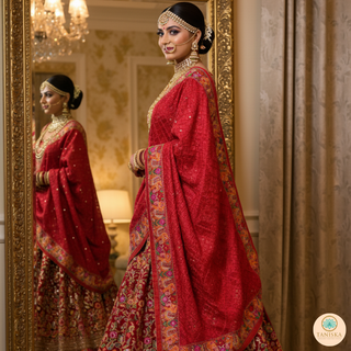 The Gajraaj Bloom Phulkari Dupatta