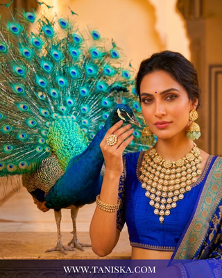 The Imperial Emerald & Kundan Bridal Set