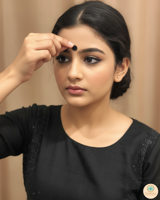 All Black Bindi Book (960 Bindis)