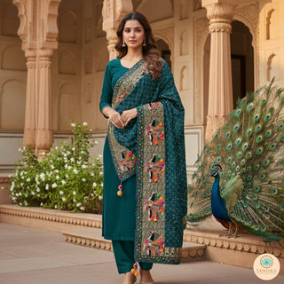 The Maharani Phulkari Dupatta