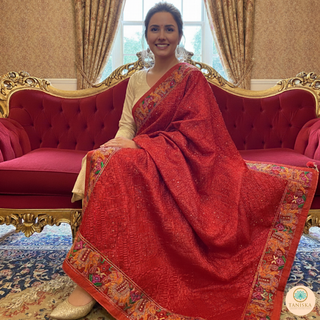The Gajraaj Bloom Phulkari Dupatta