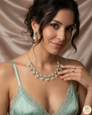 The Verra Necklace Set (Mint)