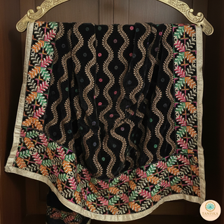 The Kashmiri Raat Phulkari Dupatta