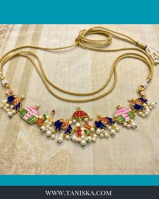 The Utsav Meenakari Heritage Necklace - Chain Only