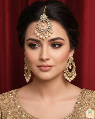 The Noor Pearl and Kundan Bridal Set