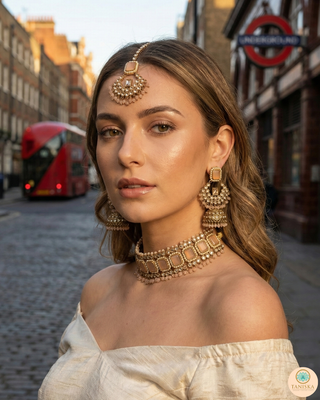The Noor-e-Jahan Antique Necklace Set